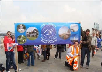 Merseyside teachers' strike march, 27.6.13 , photo Tanya Rybko 
