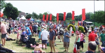 Tolpuddle festival July 2013, photo Matt Carey