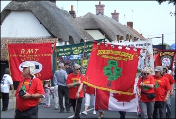 Tolpuddle march July 2013, photo Matt Carey