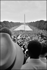 March on Washington for jobs and freedom, 28 August 1963, 250,000-strong march which Martin Luther King addressed, photo US Library of Congress