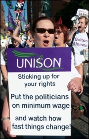 TUC demonstration in Manchester against Tory Party conference 29/09/13 demands Save our NHS, photo Paul Mattsson