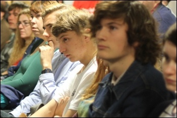 Socialism 2013 audience at rally 2 November 2013, photo by Senan