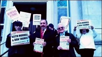 Councillors Against Cuts, Don and Keith (centre), Southampton