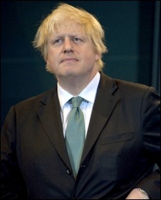 London Mayor Boris Johnson