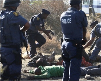 Marikana massacre, August 2012 Marikana massacre, August 2012