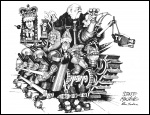 cartoon by Alan Hardman