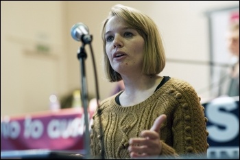 Sarah Wrack; TUSC conference 1.2.14., photo by Paul Mattsson