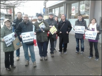 Sheffield Arbourthorne byelection 6.2.14 , photo by A Tice