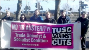 Sheffield Arbourthorne byelection 6.2.14 , photo by A Tice