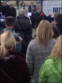 Southampton, NUT strike 26.3.14, photo by N Chaffey Southampton, NUT strike 26.3.14, photo by N Chaffey