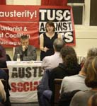 Ellen White speaking, Coventry Vote Socialist 2014 meeting, 26.3.14