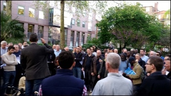 Red Lion Square, Unite construction meeting 16.4.14