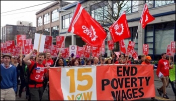 Socialists have led a successful struggle to increase the minimum wage in Seattle, photo 15 Now