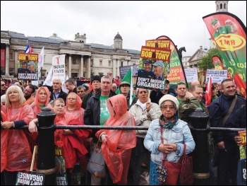 Trafalgar Square, 1.5.14, photo by J Beishon
