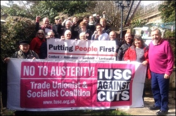 Election day campaigning in Southampton, 22.5.14, photo by N Chaffey