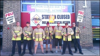 Western Fire Station, New Parks, Leicester, 12.6.14, photo Steve Score