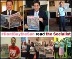Miliband promoted the Sun; We promote the Socialist Miliband promoted the Sun; We promote the Socialist