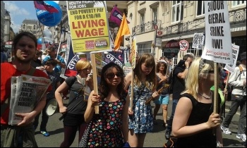 Fight for real jobs! photo Sarah Wrack