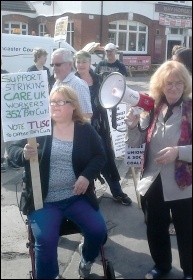 TUSC supporting Doncaster Care UK workers