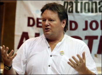 BFAWU president Ian Hodson, NSSN 8th annual conference, 5.7.14, photo by Senan BFAWU president Ian Hodson, NSSN 8th annual conference, 5.7.14, photo by Senan
