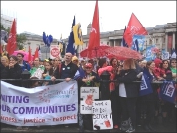 Trafalgar Square, 10th July 2014, photo by Judy Beishon Trafalgar Square, 10th July 2014, photo by Judy Beishon