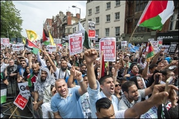 London Gaza demo 19 July 2014, photo Paul Mattsson