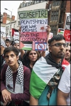 London Gaza demo 19 July 2014, photo Paul Mattsson
