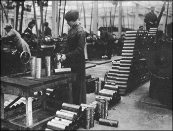 Over 800,000 women were recruited into British munitions factories during World War One, resulting in a huge increase in trade union membership and militancy