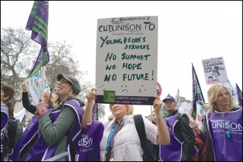 Social work and young people's services have suffered huge cuts, photo Paul Mattsson Social work and young people's services have suffered huge cuts, photo Paul Mattsson
