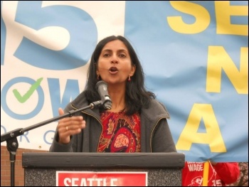 Kshama Sawant will be speaking at the Socialism 2014 rally