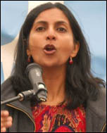Kshama Sawant, photo Kevin Allen Kshama Sawant, photo Kevin Allen