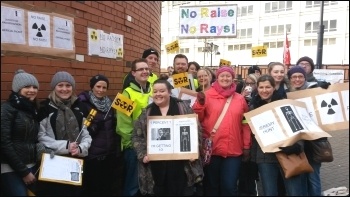 Leeds radiographers, photo Leeds SP