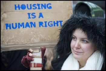 March for Homes, London, 31st January 2015, photo Paul Mattsson