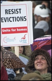 March for Homes, London, 31st January 2015, photo Paul Mattsson