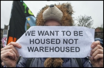 March for Homes, London, 31st January 2015, photo Paul Mattsson