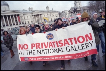 National Gallery strikers' demonstration, 5.2.15, photo Paul Mattsson National Gallery strikers' demonstration, 5.2.15, photo Paul Mattsson