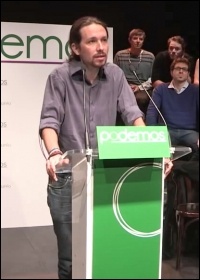 Podemos leader Pablo Iglesias, photo Creative Commons (http://creativecommons.org/licenses/by/3.0/deed.en)