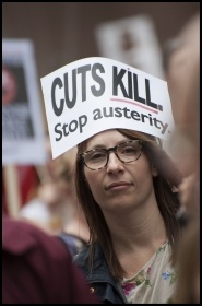 People's Assembly demo, 20 June 2015, photo by Paul Mattsson