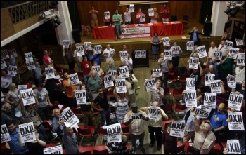 NSSN conference 2015 closing rally, photo Senan