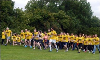 AAA 5K run. Photo by Socialist Party (CWI Ireland) AAA 5K run. Photo by Socialist Party (CWI Ireland)