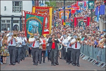 Durham Miners' Gala 2015, photo by Paul Mattsson
