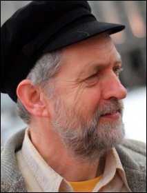 Jeremy Corbyn, photo David Hunt, Wikimedia Commons