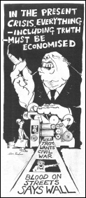 Alan Hardman cartoon print mentioning Pat Wall