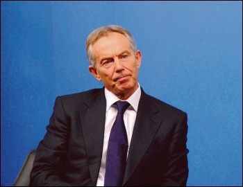 Millionaire warmonger Tony Blair is till trying to the rule the world, photo Chatham House (Creative Commons)