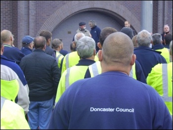 North Bridge council depot, Doncaster, 4.9.15 , photo by A Tice North Bridge council depot, Doncaster, 4.9.15 , photo by A Tice