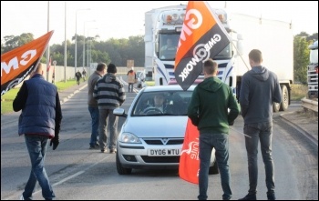 Pay the Rate protest at Wilton Energy plant, 11.9.15 , photo E Brunskill Pay the Rate protest at Wilton Energy plant, 11.9.15 , photo E Brunskill