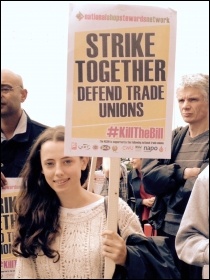 NSSN lobbying TUC congress NSSN lobbying TUC congress