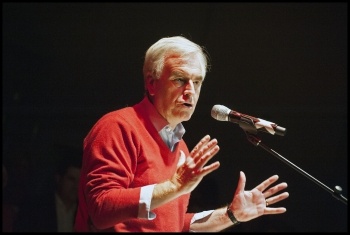 John McDonnell, Islington rally, Sept 2015, photo by Paul Mattsson