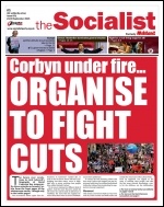 The Socialist issue 871 front page The Socialist issue 871 front page