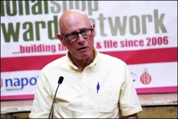 Roger Bannister, at NSSN conference 2015, photo by Senan